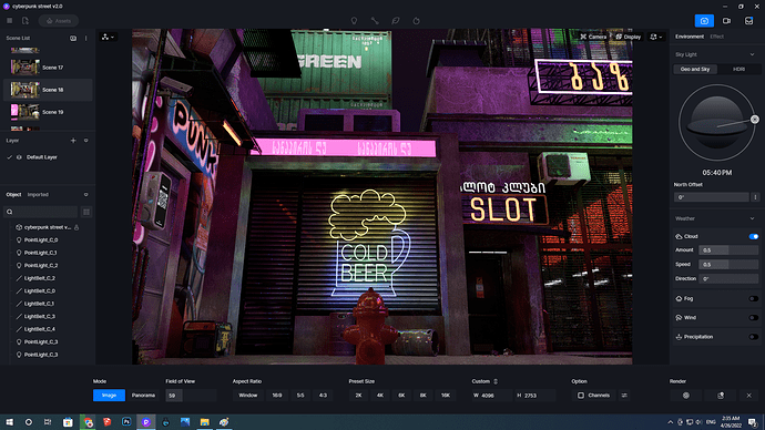 cyberpunk screen 4