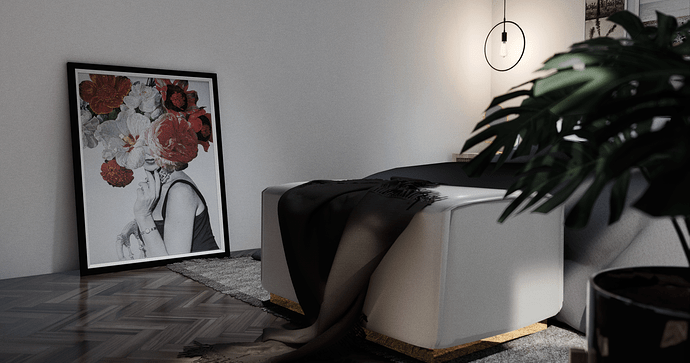 Minimal Bedroom SC03