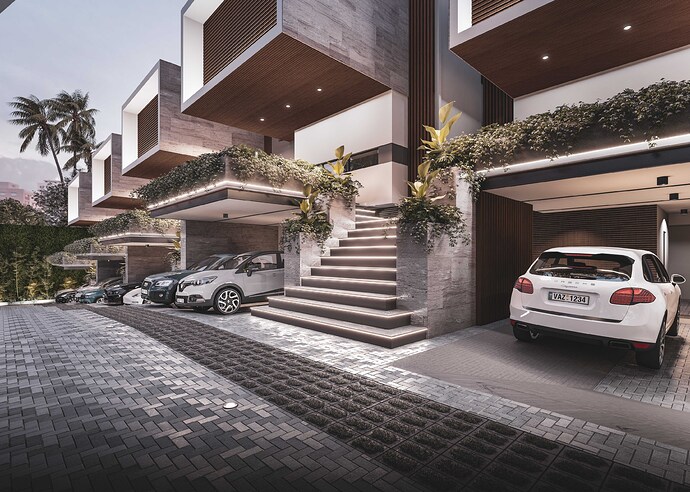 EXTERIOR DETAIL SUNSET 2