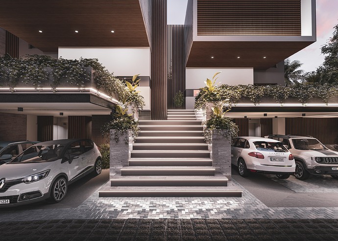 EXTERIOR DETAIL SUNSET 3