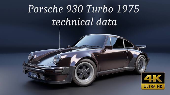 Porshe 930 Tubo