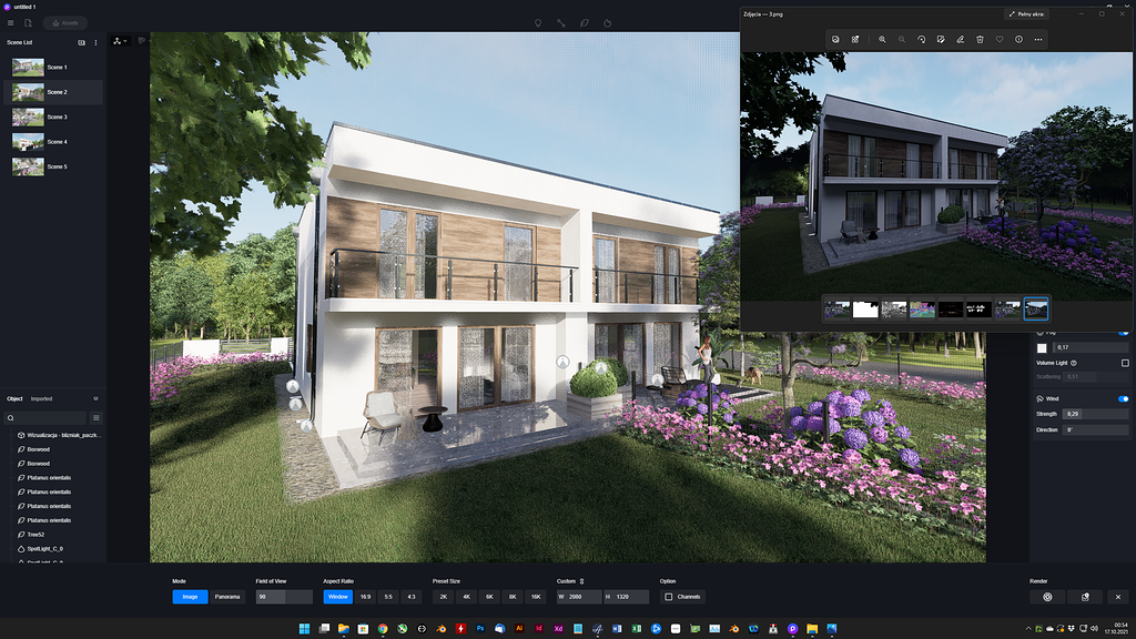 Render different light than in viewport - Get Help - D5 RENDER FORUM