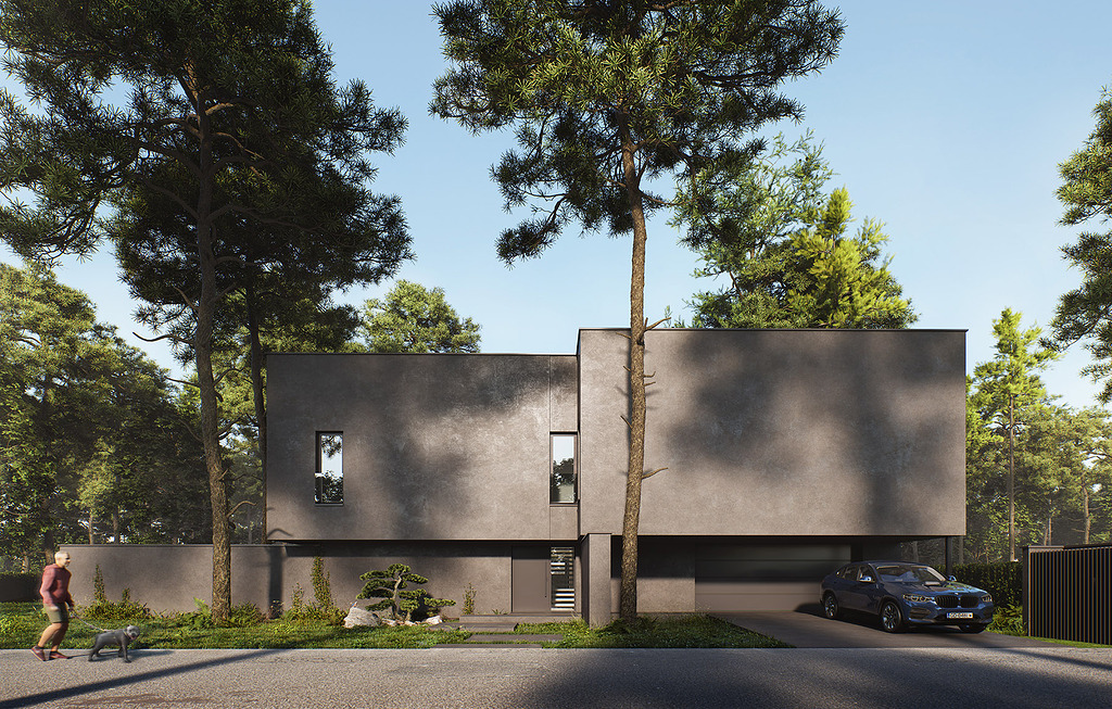 D5 Rendered House Modern House - Gallery - D5 RENDER FORUM