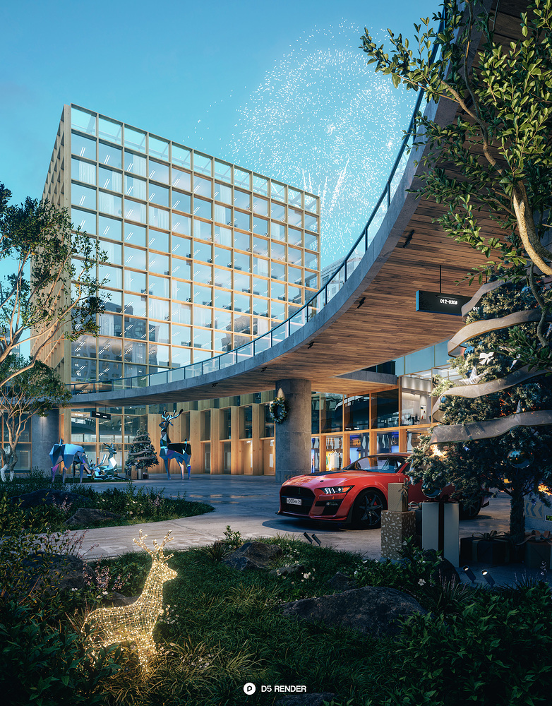 [Scene Express Vol.195] Free D5 Render Scene | Cloudy day rendering ...