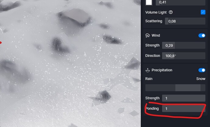 snow ponding 1