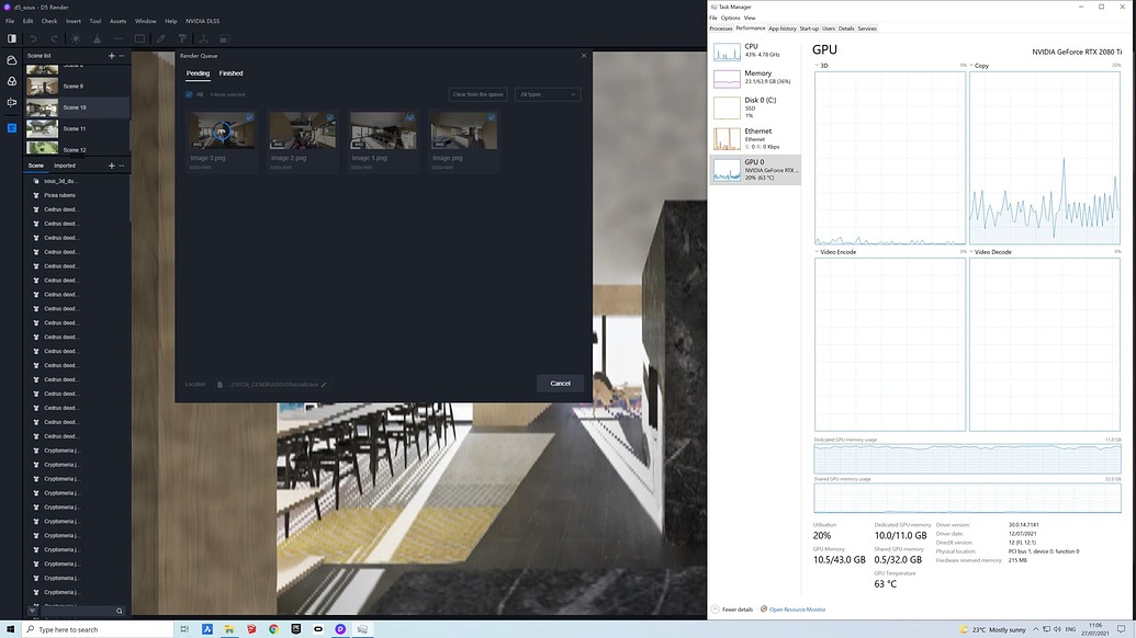Slow rendering times - Tech Support - D5 RENDER FORUM
