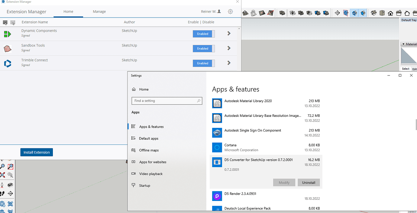 D5 Sketchup Converter not working - Tech Support - D5 RENDER FORUM