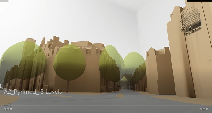 Example of transparent trees