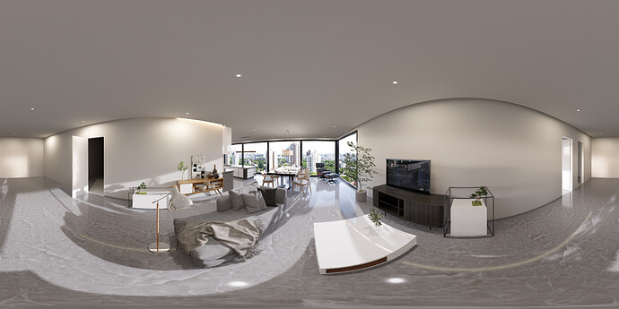 360 render Santa Fe