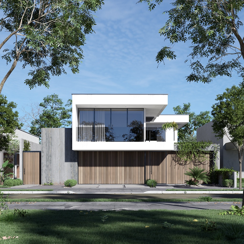 Archiviz - HOUSE FACADE - Gallery - D5 RENDER FORUM