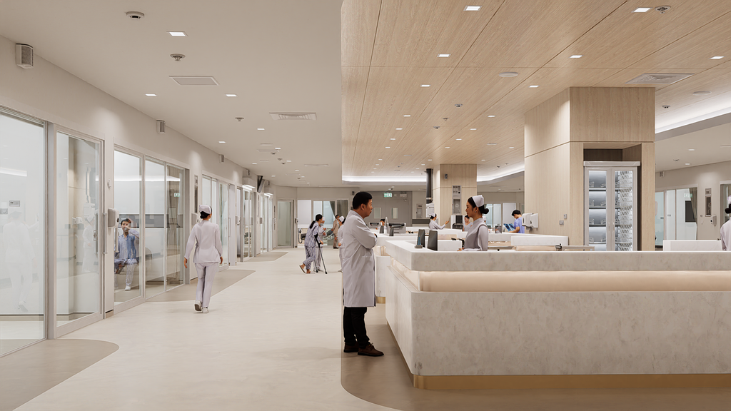 [Scene Express Vol.290] Free Render Scene | Hospital Interior 2 - Scene ...