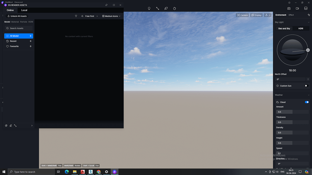 Asset library not showing - Tech Support - D5 RENDER FORUM