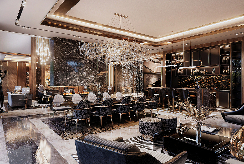 Modern interior luxury villa - Gallery - D5 RENDER FORUM