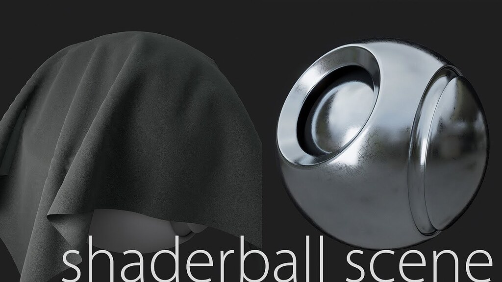 ShaderBall - Ready scene in D5 Render format for download in the ...