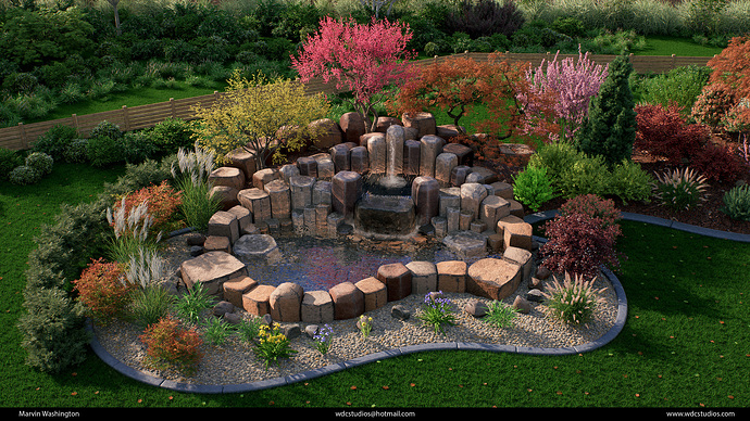 Fountain 3_4