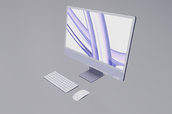 Apple - iMac (Purple)