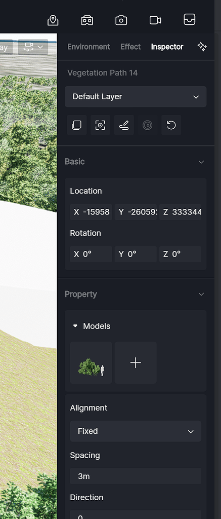 Cant make new vegetation path presets button is greyed out - Tech ...