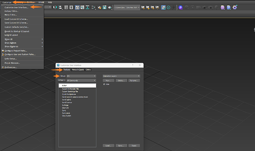 3dsMax Toolbar