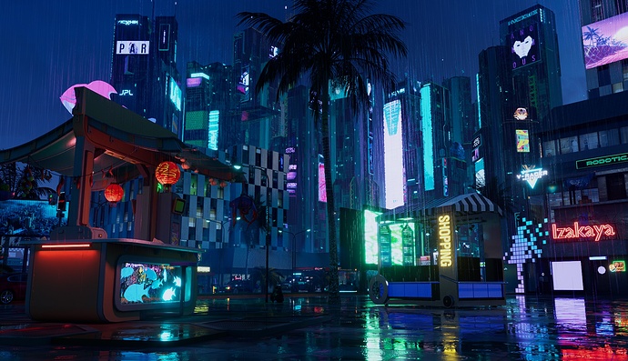 Cyberpunk Night City - Gallery - D5 RENDER FORUM