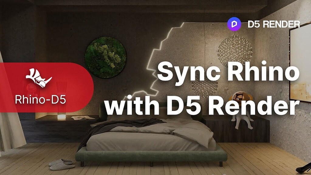 Rhino Rendering with D5 Render| D5 Sync for Rhino - Rhino - D5 RENDER FORUM