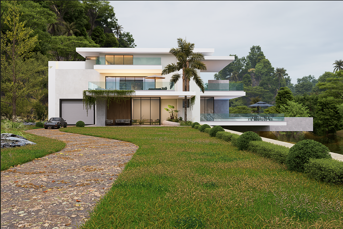 Modern villa
