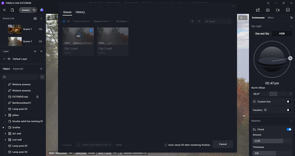 Need help on d5 video rendering - How to - D5 RENDER FORUM