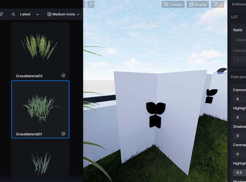 Plant assets appear as square boxes - D5 Asset Library - D5 RENDER FORUM
