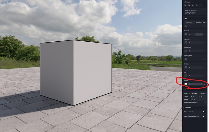D5 Height Map not showing anything