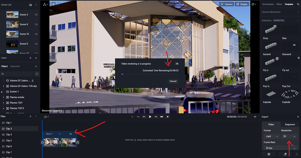 Endless video rendering - Get Help - D5 RENDER FORUM