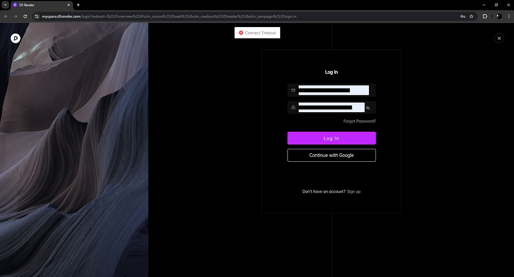 Log in Problem - Get Help - D5 RENDER FORUM