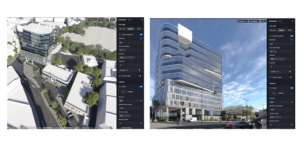 Inconsistent glass material on different views - Get Help - D5 RENDER FORUM