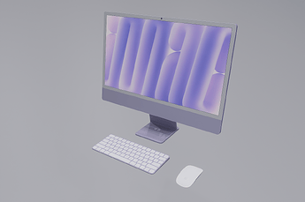 Apple - iMac - Purple