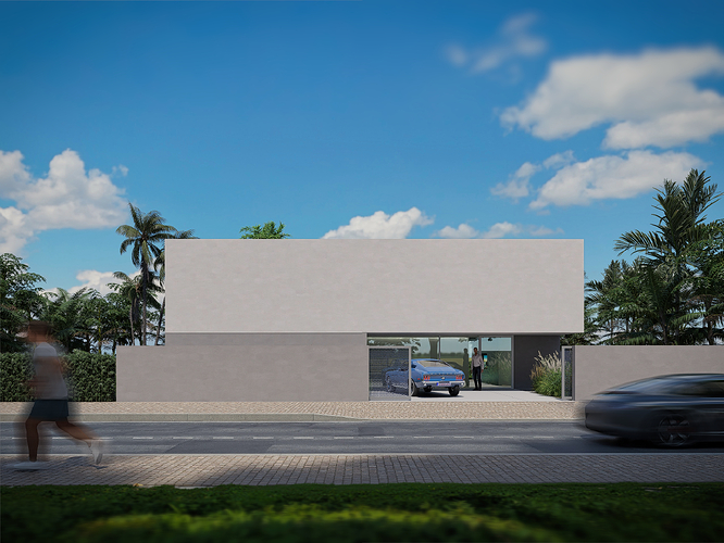 Streetview blur inpainting diepteonscherpte LN