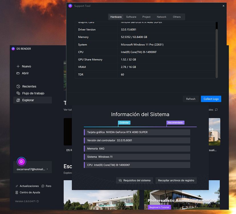 Please launch D5 Render manually then sync again - Get Help - D5 RENDER ...
