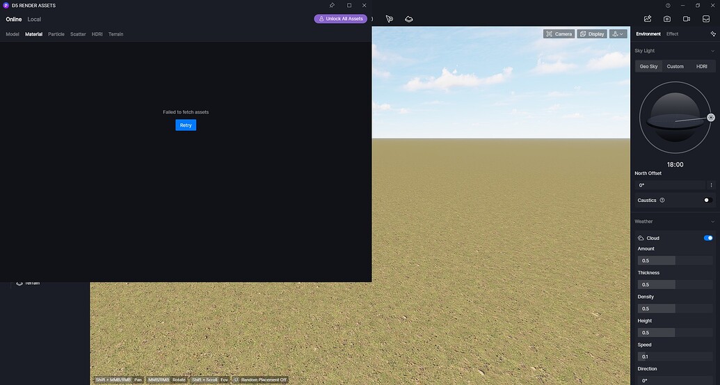 Can not login inside the soft, no assets - Tech Support - D5 RENDER FORUM