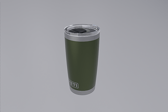 YETI - Rambler 20 oz (Highlands Olive)