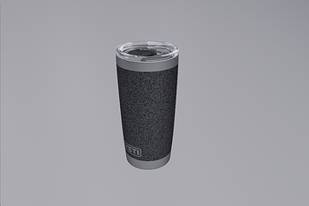 YETI - Rambler 20 oz (Black Stone)