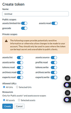 Create new token
