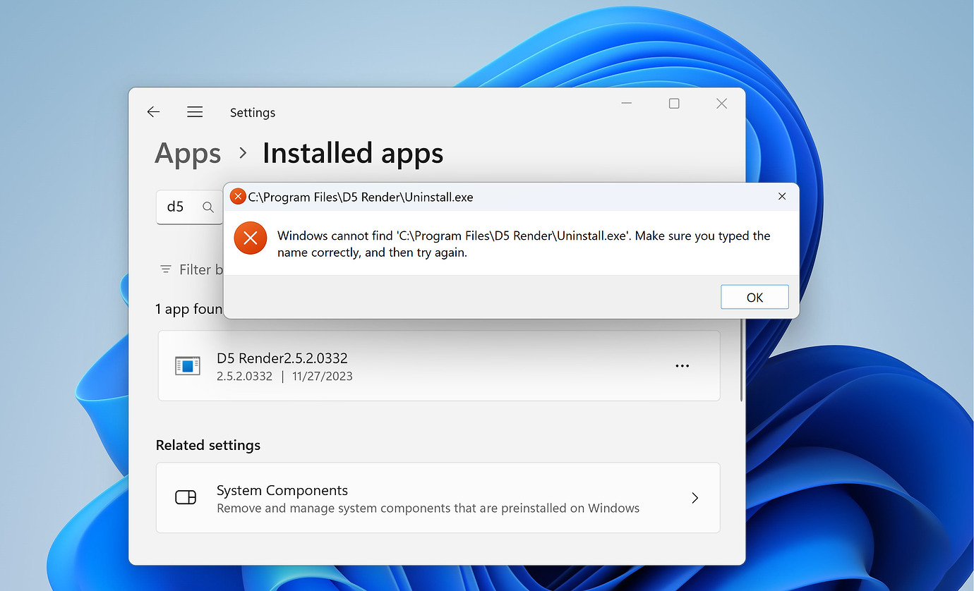 Problem with UpDate - Tech Support - D5 RENDER FORUM