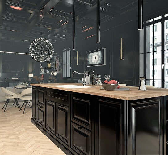 COCTEL STYLE - LIVING KITCHEN_13