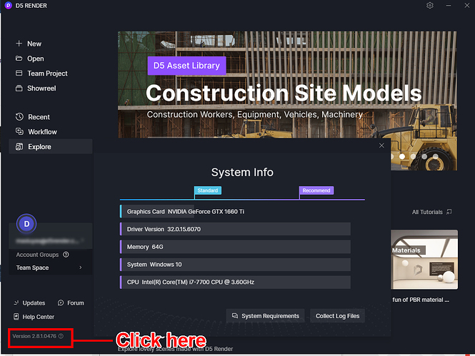 Welcome page