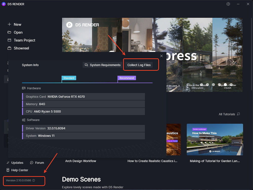 D5 Support Tool - Tech Support - D5 RENDER FORUM