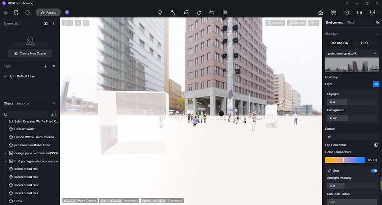 HDRI only showing on reflection? - Get Help - D5 RENDER FORUM