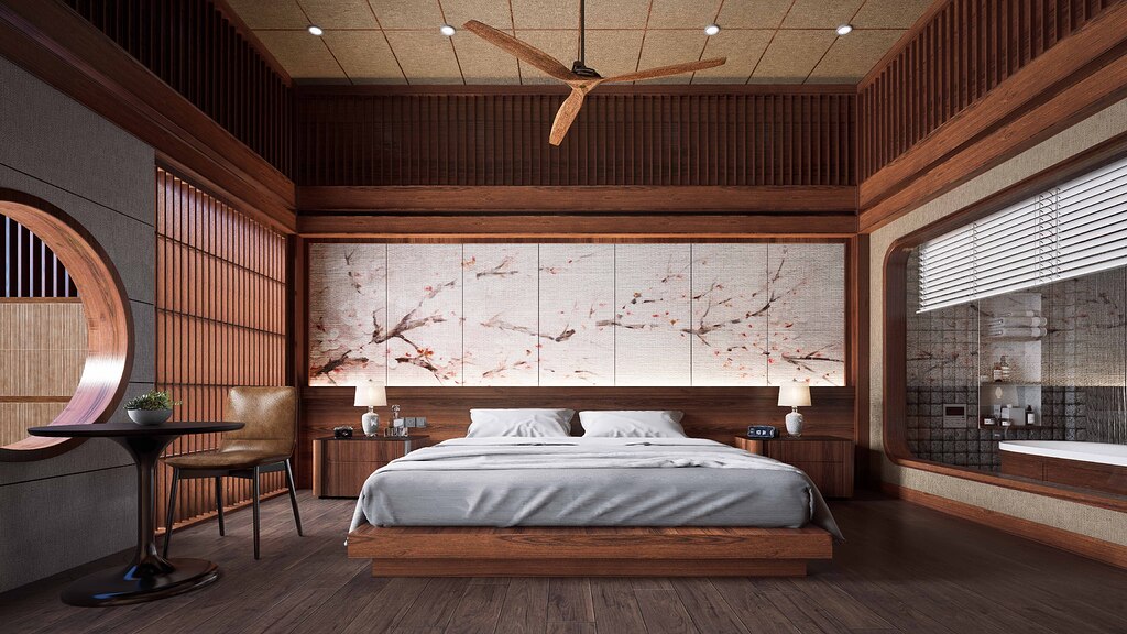 The Japanese Master Bedroom - Gallery - D5 RENDER FORUM