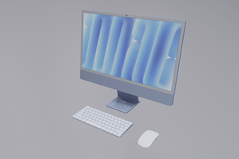 Apple - iMac - Blue