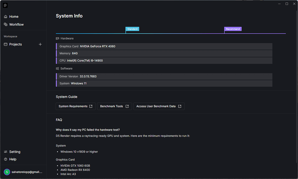Render crash - salvatoreiopp - Tech Support - D5 RENDER FORUM