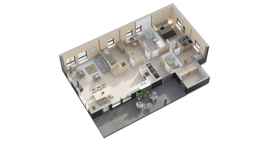 3D floor plans - Gallery - D5 RENDER FORUM