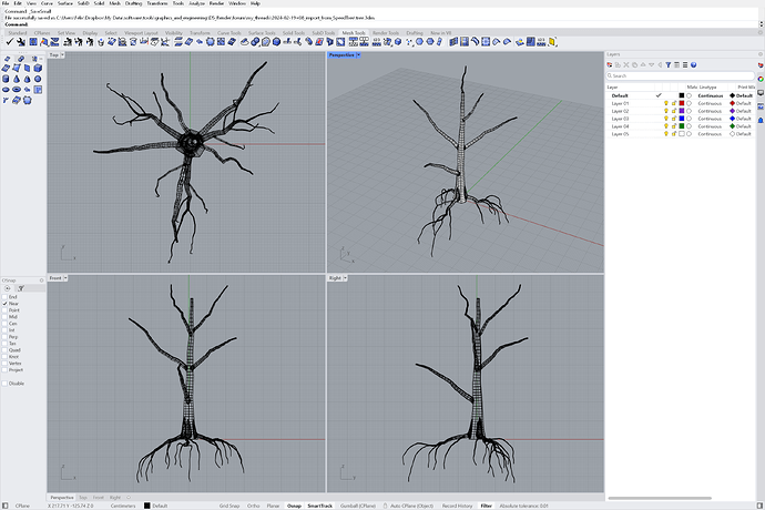 Tree in Rhino