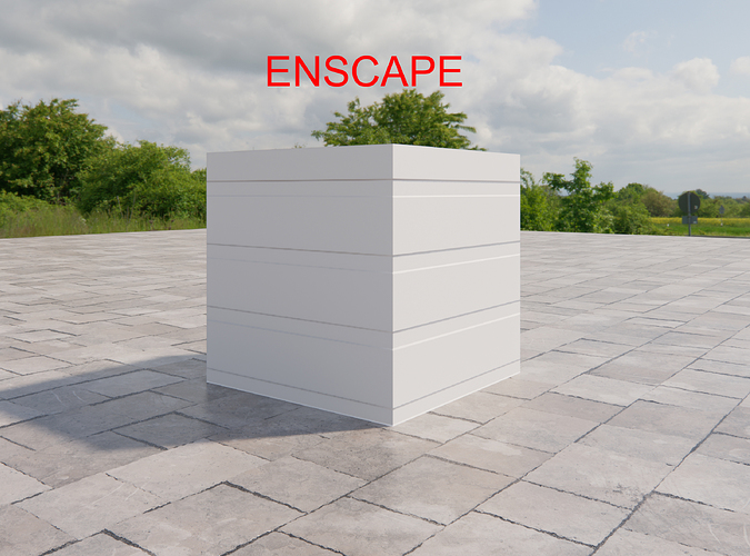 Enscape Height map
