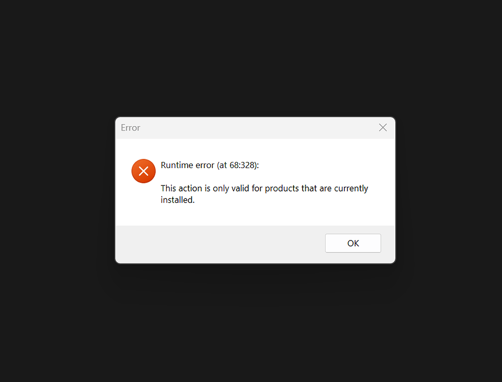 Runtime error (at 68:328): - Get Help - D5 RENDER FORUM